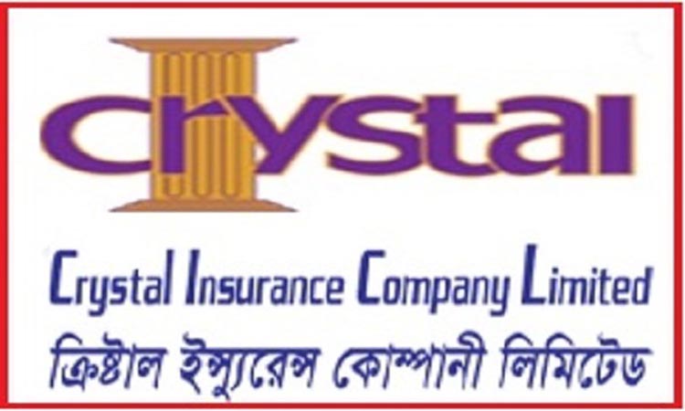 ক্রিস্টাল ইন্স্যুরেন্সের ১২ শতাংশ লভ্যাংশ ঘোষণা