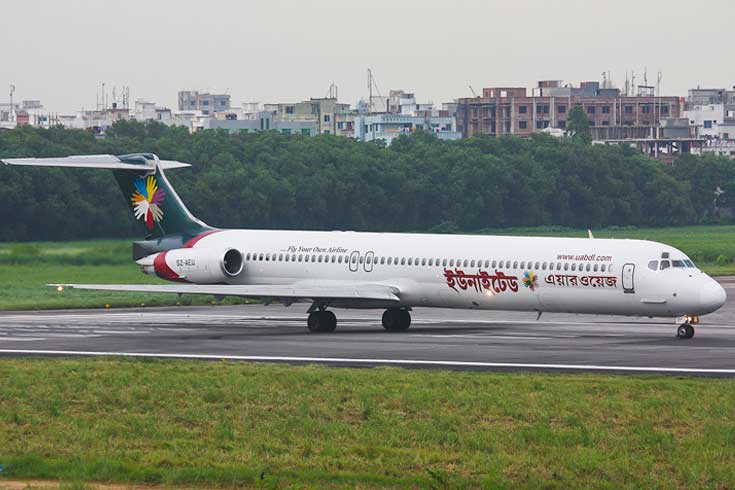 নিলামে উঠছে ইউনাইটেডের ৮ উড়োজাহাজ