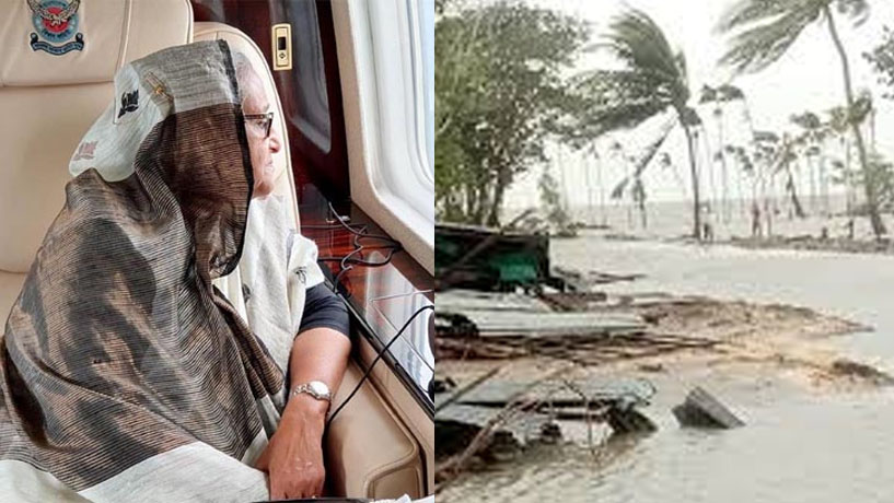 ঘূর্ণিঝড় রিমালে ক্ষতিগ্রস্ত এলাকা দ্রুত পুনর্গঠনে কাজ করছে সরকার: প্রধানমন্ত্রী