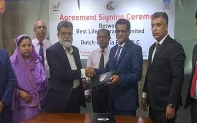 ডাচ-বাংলা ব্যাংকের সঙ্গে বেস্ট লাইফের চুক্তি স্বাক্ষর
