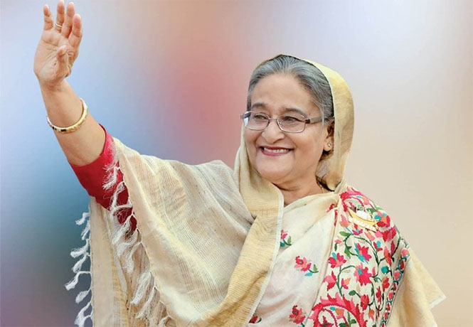 ১৮ হাজার ৫৬৬ পরিবারকে বাড়ি হস্তান্তর করেন প্রধানমন্ত্রী