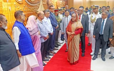 বেইজিংয়ের উদ্দেশে ঢাকা ছাড়লেন প্রধানমন্ত্রী