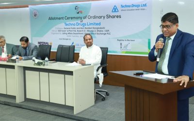 বিনিয়োগকারীদের আইপিও’র শেয়ার বরাদ্দ দিয়েছে টেকনো ড্রাগস