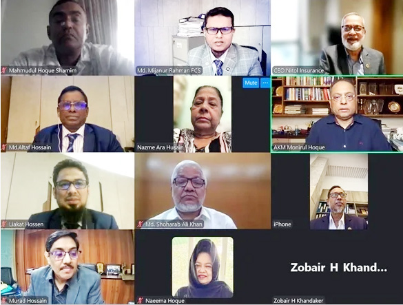 নিটল ইন্স্যুরেন্স কোম্পানির ১৭৬তম বোর্ড সভা অনুষ্ঠিত