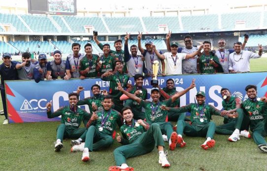 ভারতকে হারিয়ে এশিয়া কাপের শিরোপা বাংলাদেশের