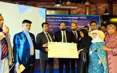 সন্ধানী লাইফ কর্মকর্তার মৃত্যুতে বীমা দাবির ৬ লাখ টাকার চেক হস্তান্তর