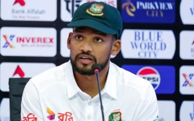 টেস্টে হেরে অধিনায়কত্ব ছাড়লেন শান্ত