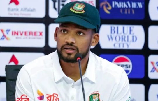 টেস্টে হেরে অধিনায়কত্ব ছাড়লেন শান্ত