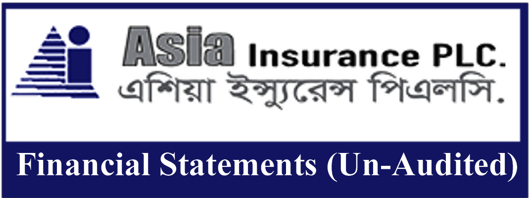 Un-Audited Financial Statements for Second Quarter Ended June 30, 2025 of Asia Insurance PLC