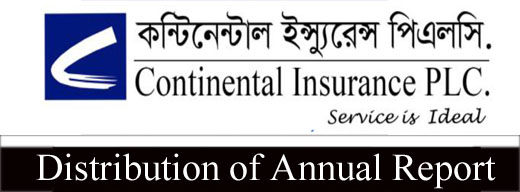 Distribution of Annual Report of Continental Insurance PLC.