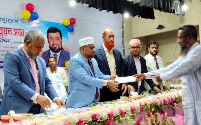 ফরিদপুরে ন্যাশনাল লাইফ ইন্স্যুরেন্সের ৫২ লাখ টাকার বীমা দাবি পরিশোধ 