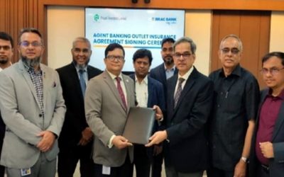 প্রগতি ইন্স্যুরেন্স ও ব্র্যাক ব্যাংকের মধ্যে চুক্তি স্বাক্ষর
