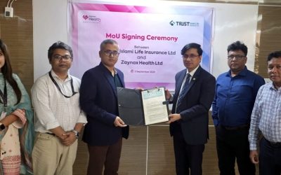 ট্রাস্ট ইসলামী লাইফ ও জাইনেক্স হেলথের চুক্তি স্বাক্ষর
