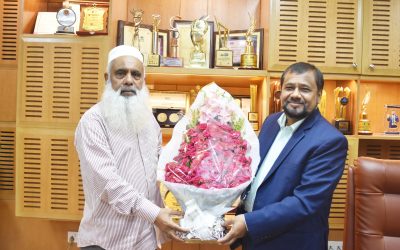মনিরুল হক চৌধুরীকে ন্যাশনাল লাইফ ইন্স্যুরেন্সের শুভেচ্ছা