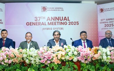 পূরবী জেনারেল ইন্স্যুরেন্সের ১০ শতাংশ লভ্যাংশ অনুমোদন