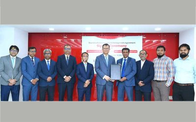 মিডল্যান্ড ব্যাংক ও সন্ধানী লাইফ ইন্স্যুরেন্স কোম্পানির চুক্তি স্বাক্ষর