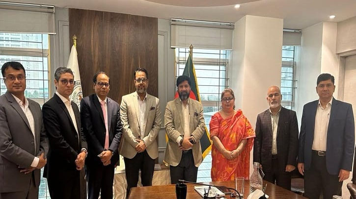 বিএসইসির চেয়ারম্যানের সঙ্গে আইসিএসবির প্রতিনিধিদলের সৌজন্য সাক্ষাৎ