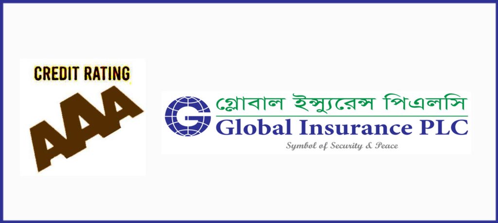 গ্লোবাল ইন্স্যুরেন্সের ক্রেডিট রেটিং ‘এএএ’