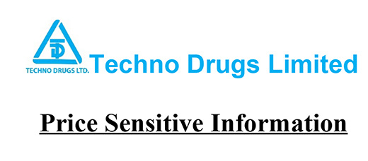 Price Sensitive Information of Techno Drugs Ltd.