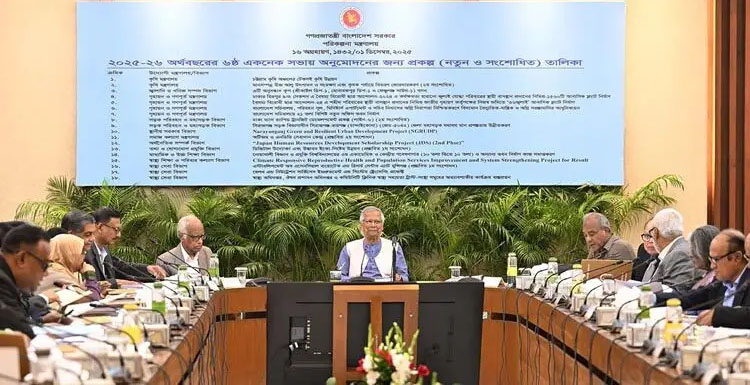 একনেক সভায় ১৬ হাজার কোটি টাকার ১৮ প্রকল্পের অনুমোদন