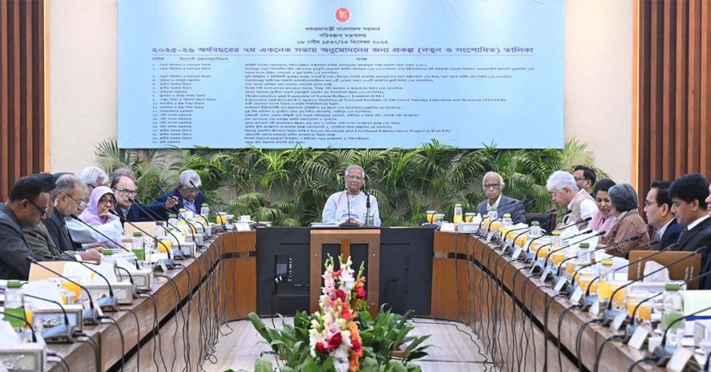 একনেকে ৪৬ হাজার ৪১৯ কোটি টাকার ২২ প্রকল্প অনুমোদন