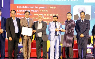 ১২তম আইসিএসবি ন্যাশনাল অ্যাওয়ার্ড অর্জন করলো ন্যাশনাল লাইফ ইন্স্যুরেন্স