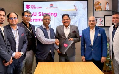 মেঘনা লাইফ ও ব্র্যাক হেলথকেয়ারের মধ্যে চুক্তি স্বাক্ষর