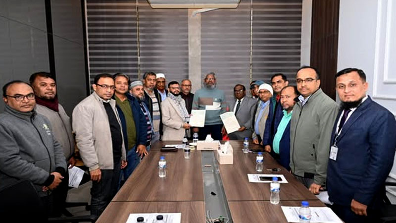 গ্রুপ জীবন ও স্বাস্থ্যবীমা চুক্তিতে জেনিথ ইসলামী লাইফ ও কুমিল্লা বিশ্ববিদ্যালয়